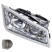 FOG LAMP WHITE WITH CHROME FRAME  RH