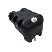 DEPOSITO AGUA NEGRO C JABONERA 30 LITROS