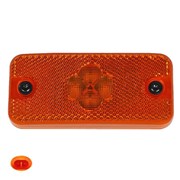SIDE MARKER LAMP, AMBER, LED 24V